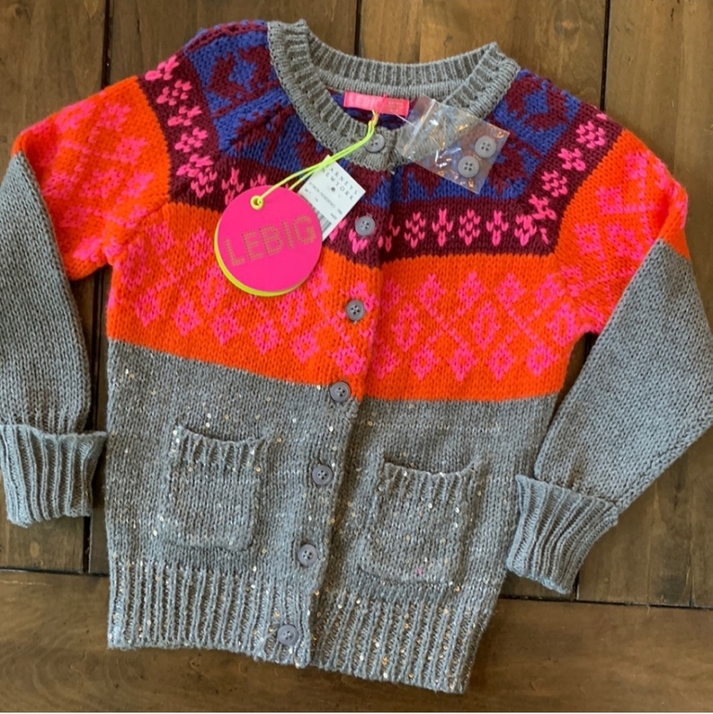 NWT Barneys of New York Lebig Girls knitted sweater